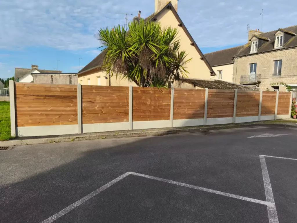 Le Caer Paysage Paysagiste Rostrenen PORTAIL CLOTURE 1